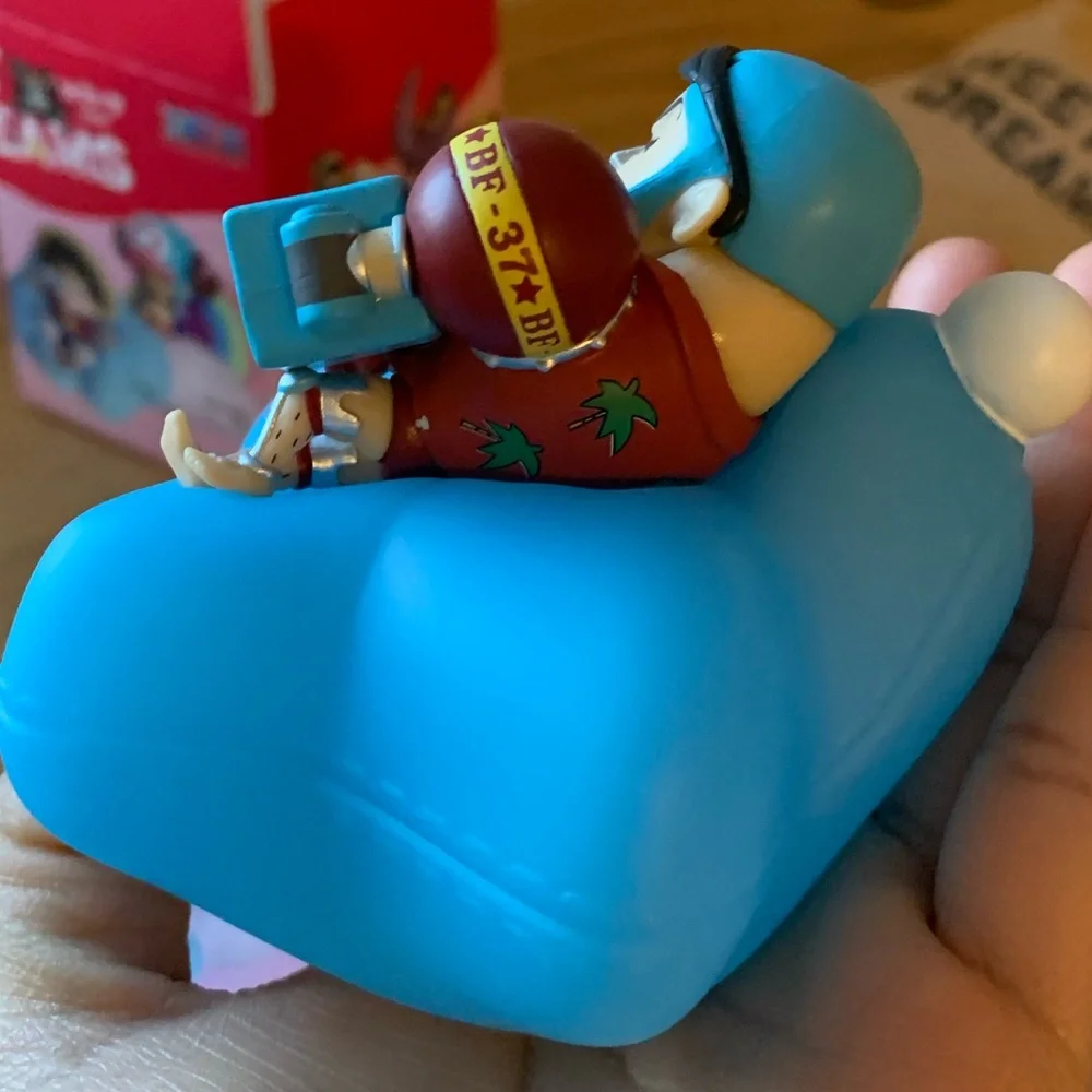NEW One Piece Franky Night Light Figure Lamp Bedside LED Light Rechargeable